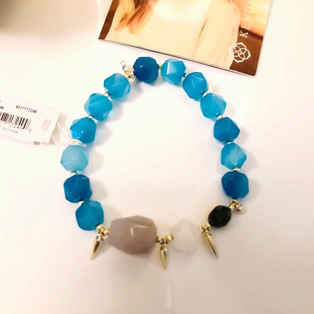 Kendra Scott | Sadie Beaded Stretch Bracelet Teal